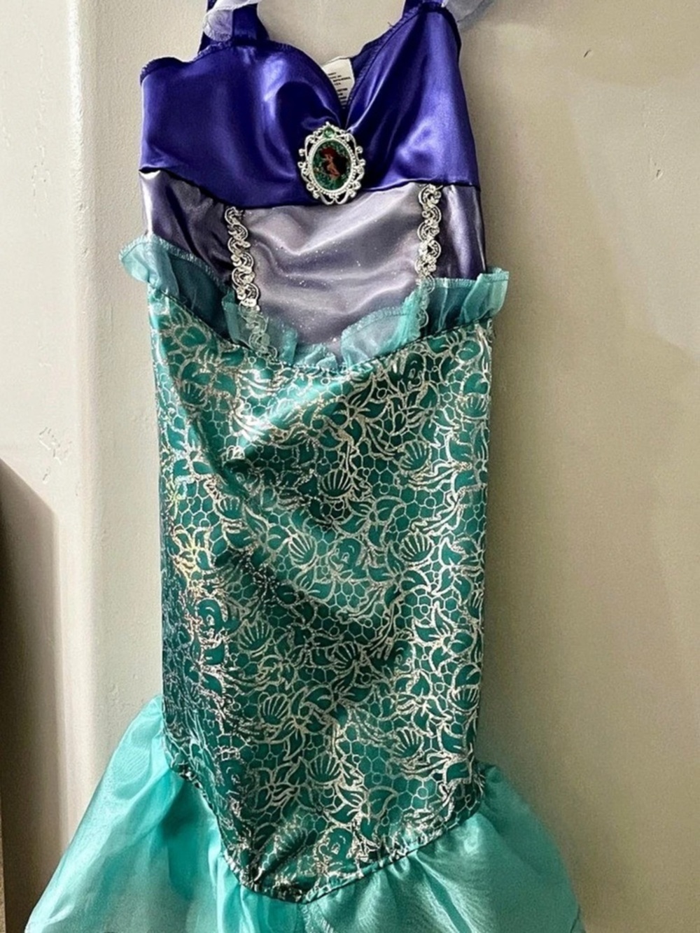 Disney Ariel Costume Dress | Purple & Green | Size 4-6 | Good Condition